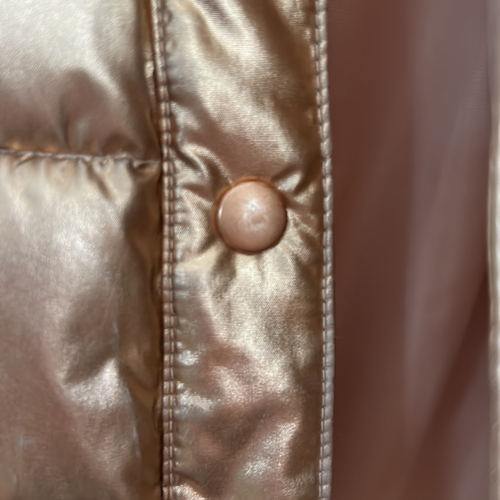 Janie And Jack Metallic Puffer Jacket - Picture 7 of 7